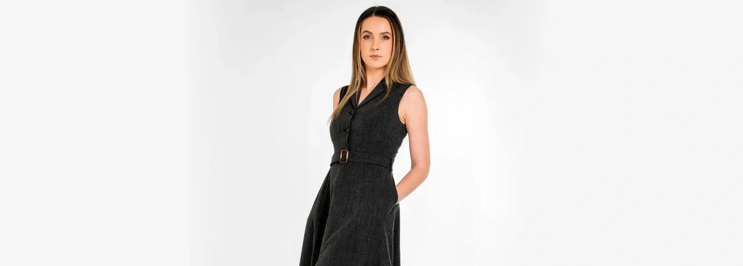 midi dresses for office