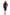 Helena Navy Blue Short Skirt
