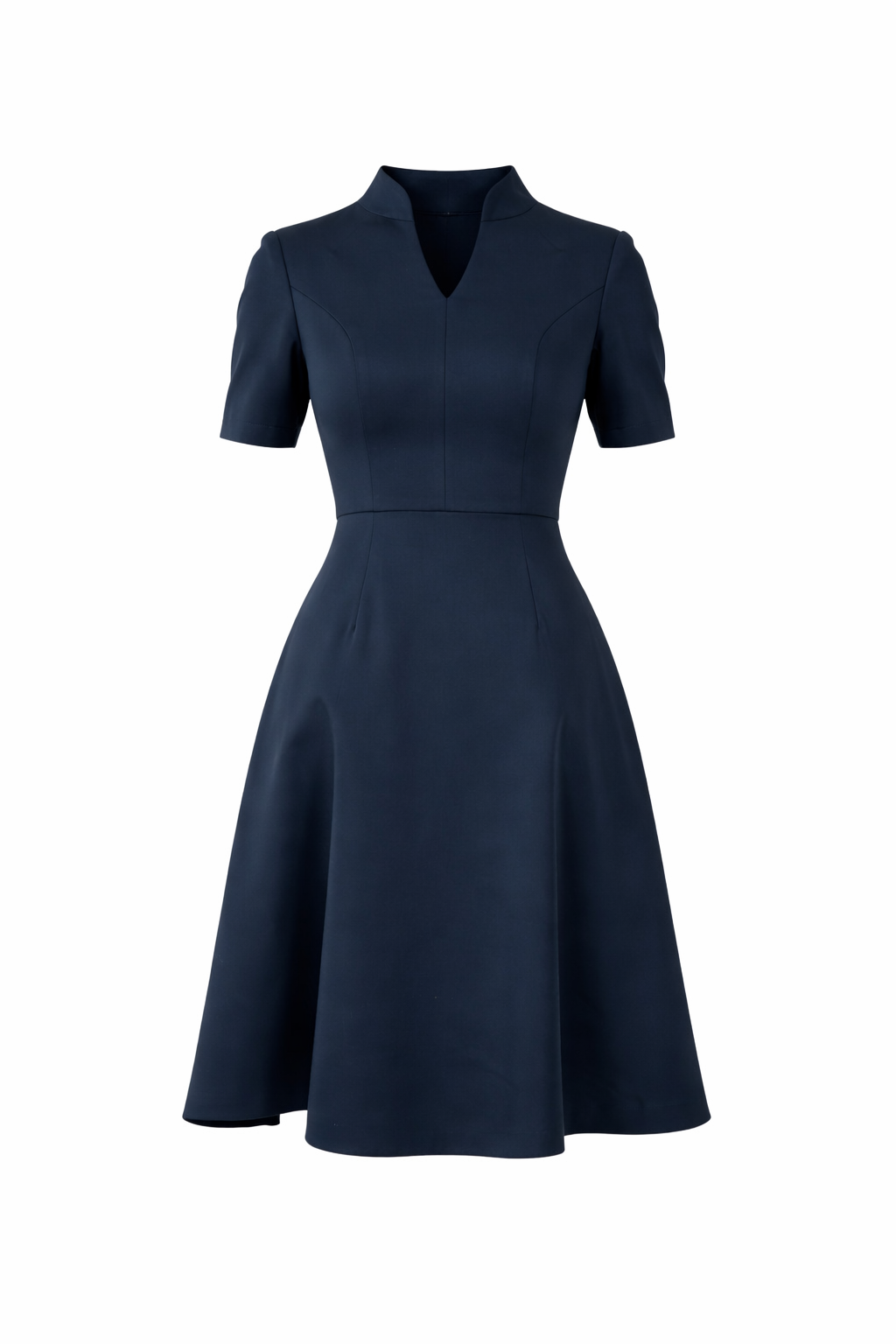 Aurora Charcoal Black Flare Dress