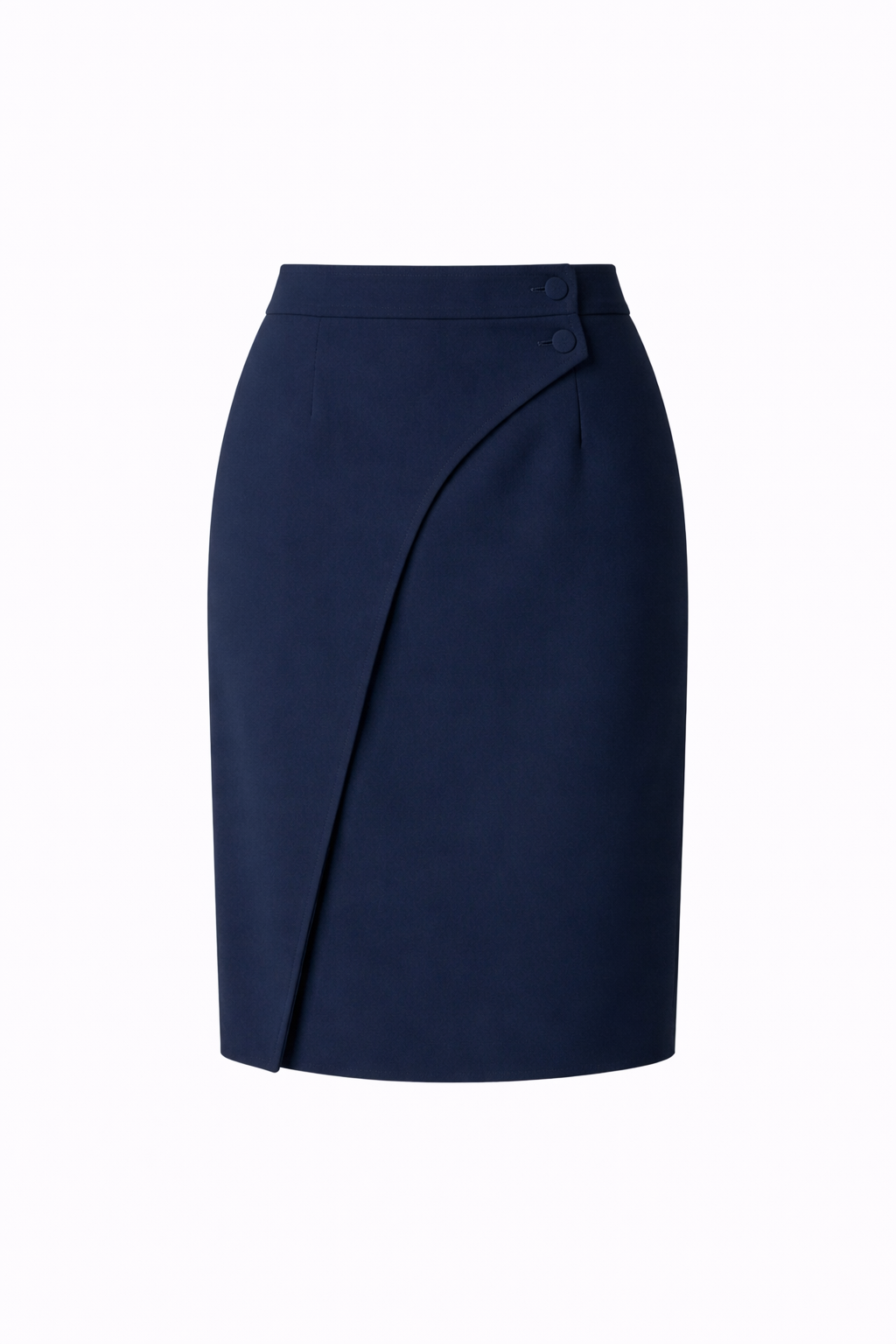 Helena Navy Blue Short Skirt