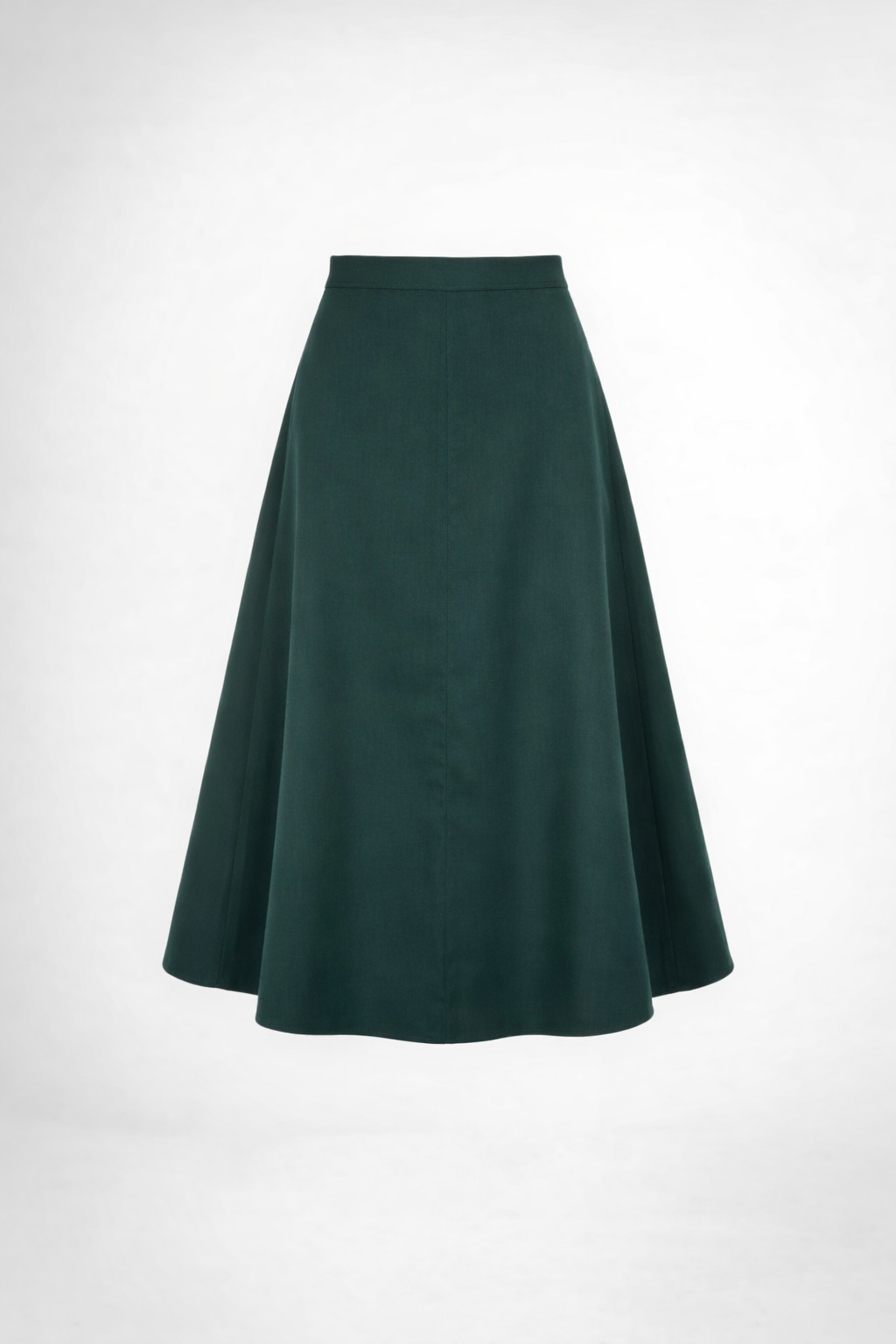 Charlotte Olive Flare Skirt