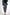 Alaxandria Texture Navy Blue Long Skirt