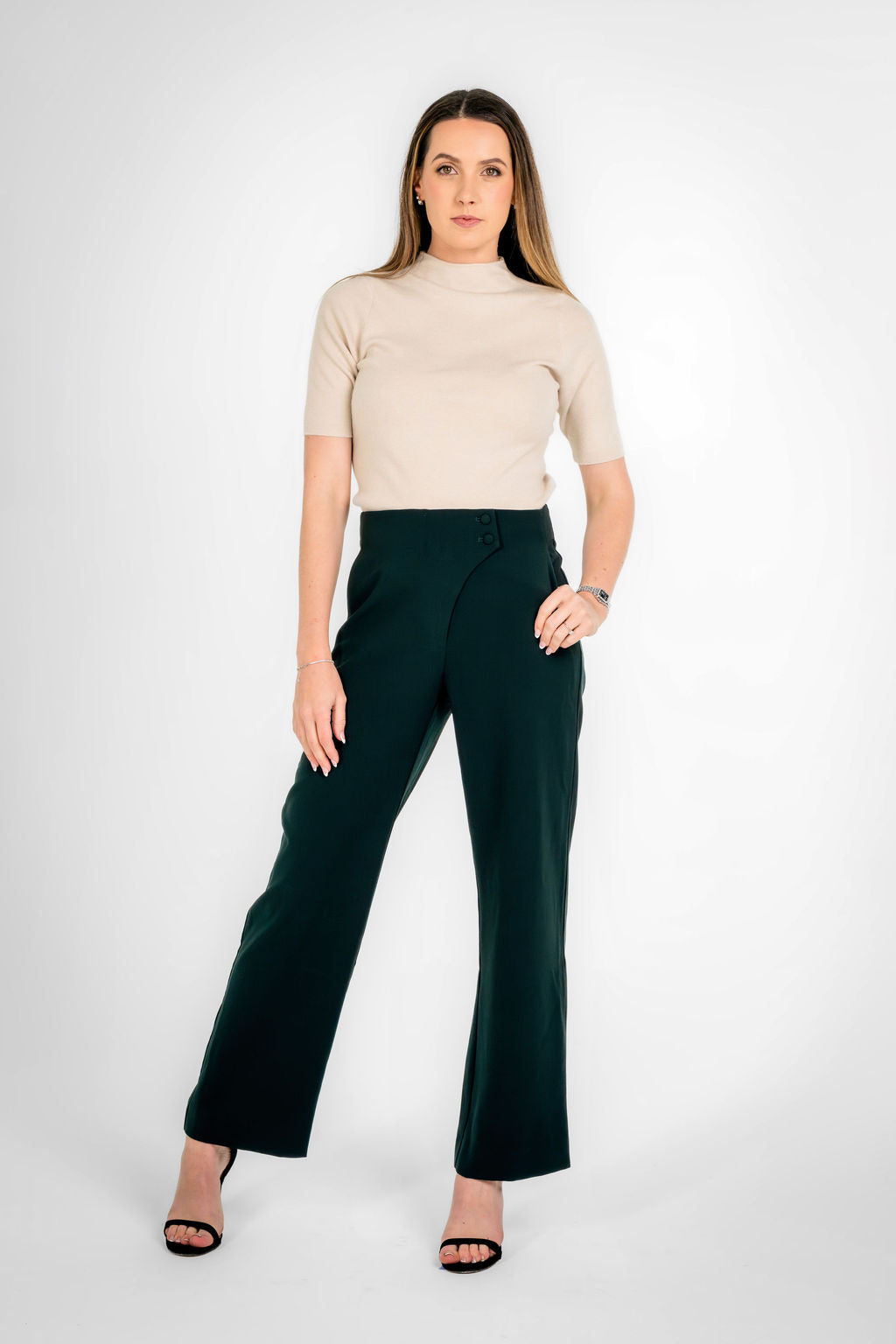 Claire Beige Knitwear