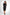 Savannah Black Button Dress