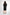 Savannah Black Button Dress