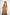 Paris Texture Brown Sleeveless Belted Midi Dress