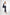 Florence Texture Navy Blue Chain Jacket